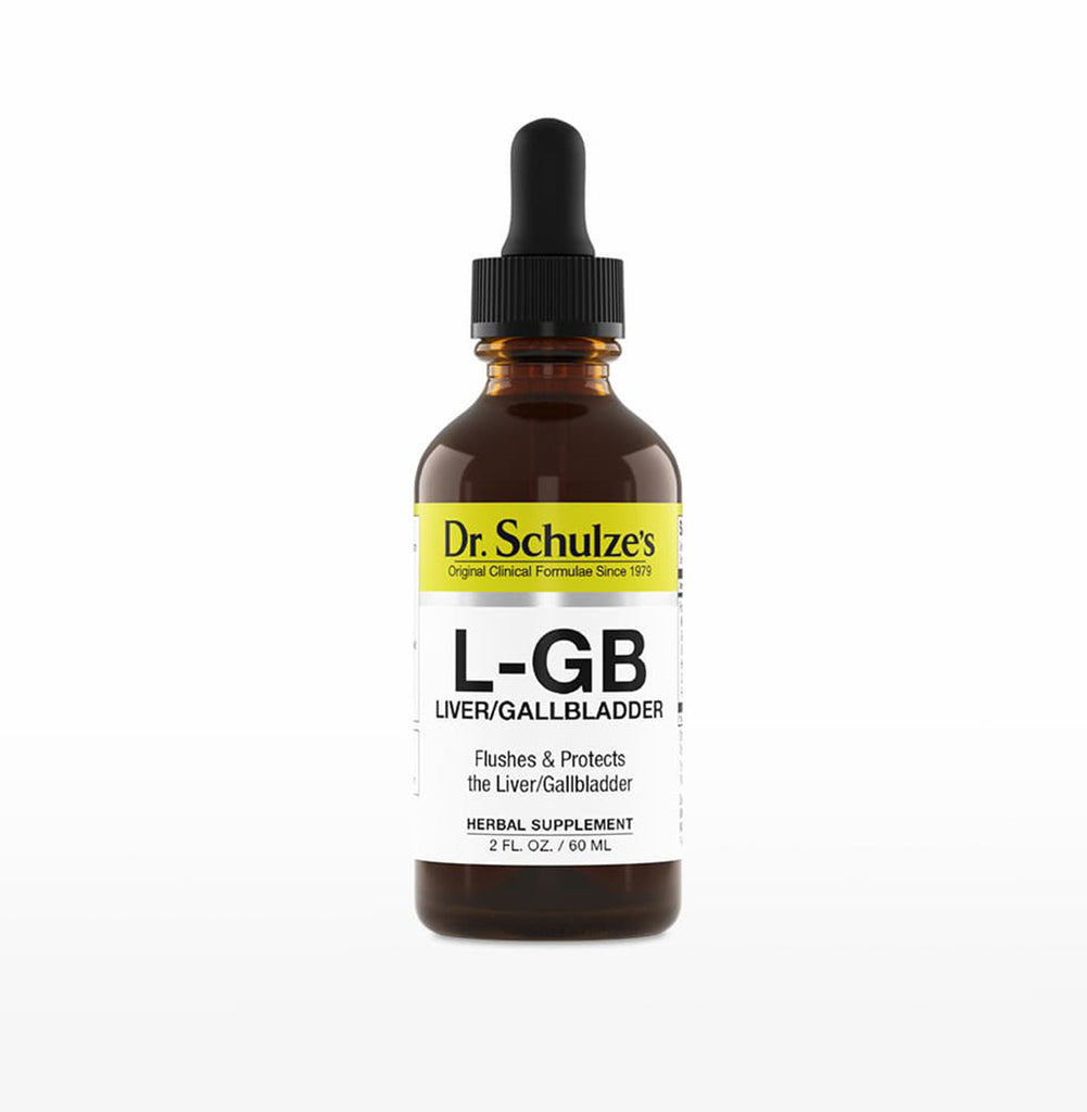 Dr. Schulze's L-GB Formula - Liver Bile Herbal Tonic to Cleanse, Detoxify and Protect