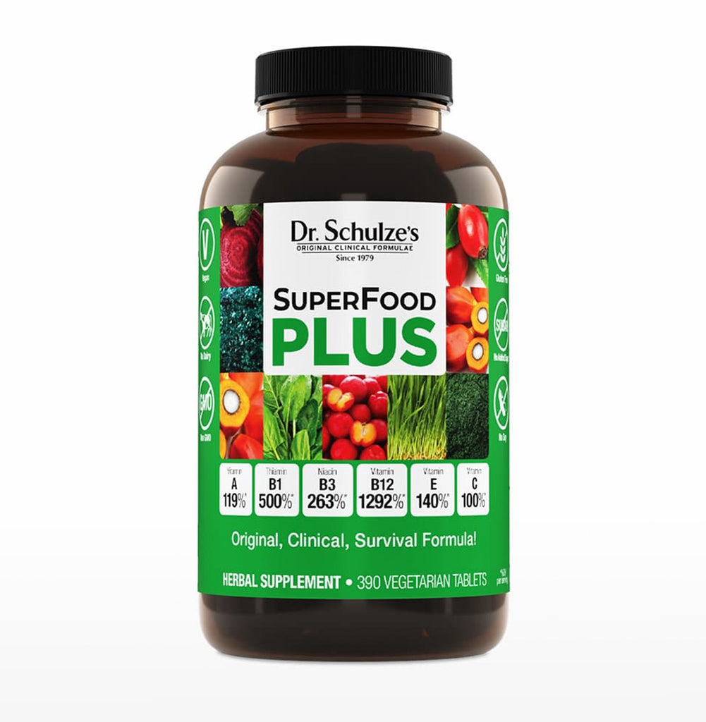Superfood Plus by Dr. Schulze - 100% Natural Vitamins & Minerals