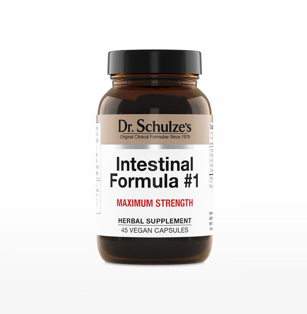 Dr. Schulze's Intestinal Formula #1 MAX - Disuelve el estreñimiento de forma natural con la máxima potencia y promueve el peristaltismo.